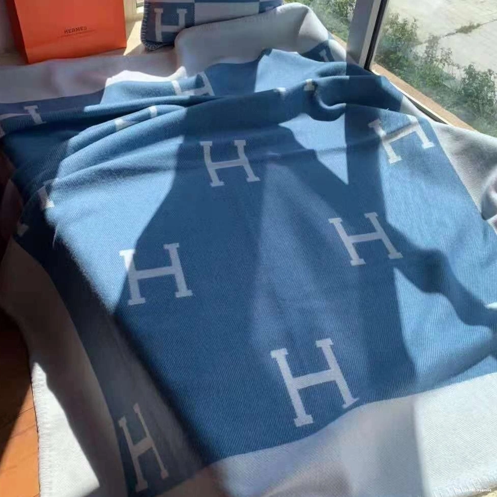 THROW WOOL CLASSIC HERMES BLANKET 0813